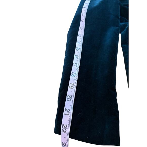 Drapers‎ & Damon’s Velvet Blazer Dark Blue PS Dark Academia Fall Winter Holiday - Picture 13 of 14